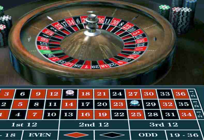 Roulette 3D casino game